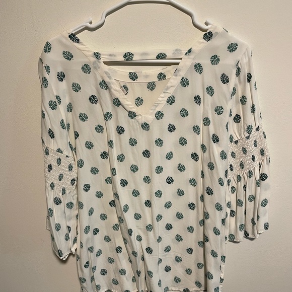 Loft Palm Patterned Blouse - Picture 5 of 5